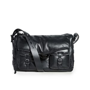 Rag & Bone Field Puffer Leather Messenger Bag